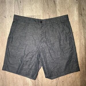Hurley black board shorts Size 34